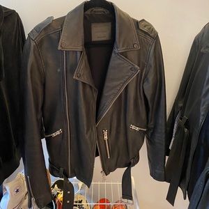 ALL SAINTS Men’s leather jacket